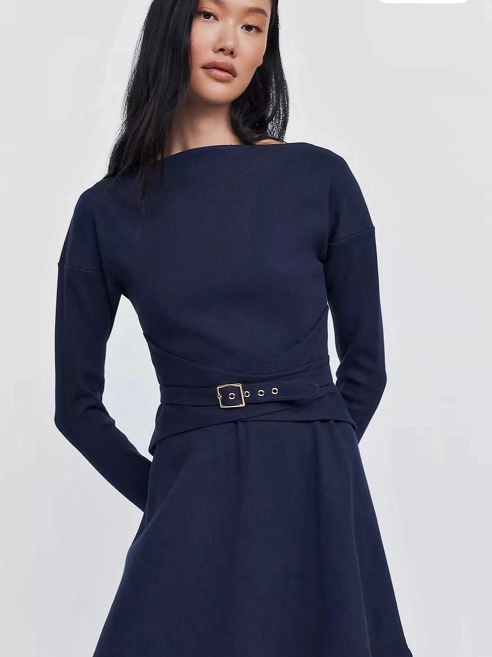 Hope for Flowers by Tracy Reese Boatneck Mini Dress